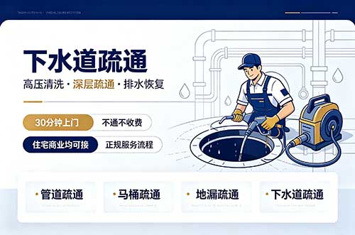 丽江下水道疏通
